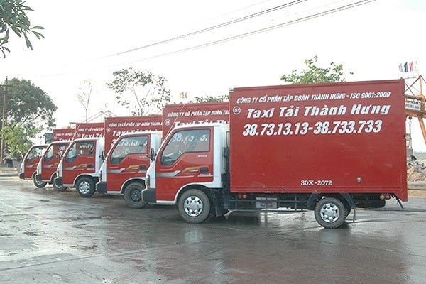 Số lượng xe tải của Thành Hưng đã đạt trên mức 700 các loại